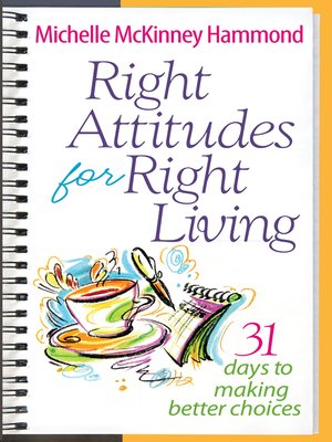 cover image of Right Attitudes for Right Living